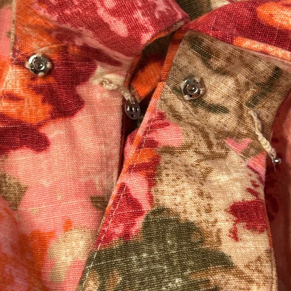 Talbots Sleeveless‎ Multi Color Floral Dress Sz 2 - Picture 8 of 13